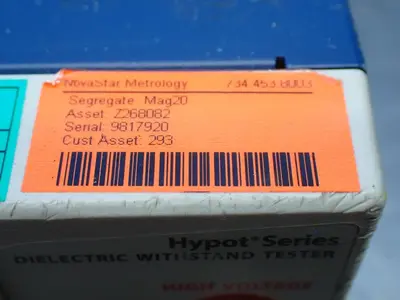 USED ASSOCIATED RESEARCH 3865