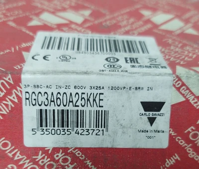 NEW CARLO GAVAZZI RGC3A60A25KKE