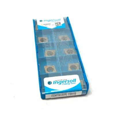 NEW INGERSOLL RHOMBIC TURNING INSERTS CCMT09T308PC TT8115