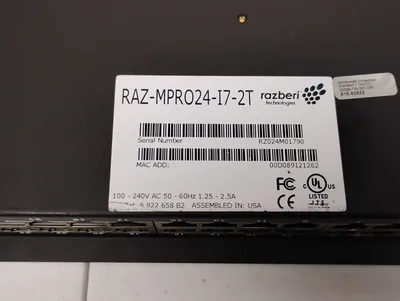 USED Razberi RAZ-MPRO24-I7-2T