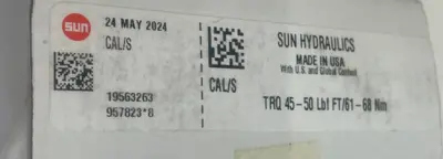 NEW SUN HYDRAULICS CAL/S MANIFOLD
