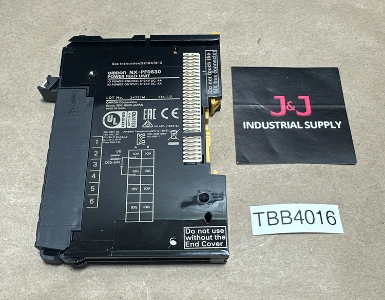 Used Omron NX-PF0630 PLC Processors Indiana US | J&J Industrial Supply #1076510