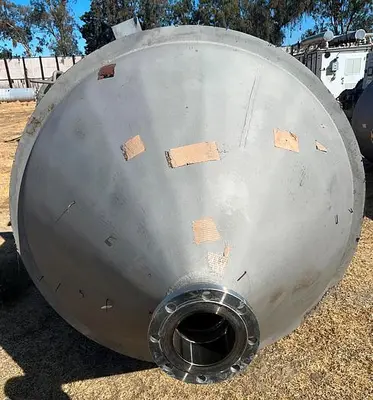 Stainless Steel 2,000 Gallon Vertical 150 PSI Pressure Tank, 304L S/St #S745292