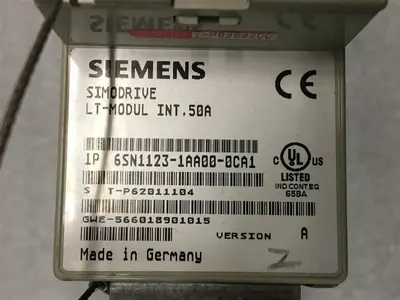 USED SIEMENS 6SN1118-0AA11-0AA1 6SN1123-1AA00-OCA1