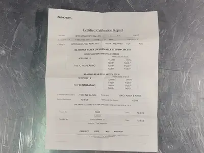 NEW ASHCROFT XBXC4FS