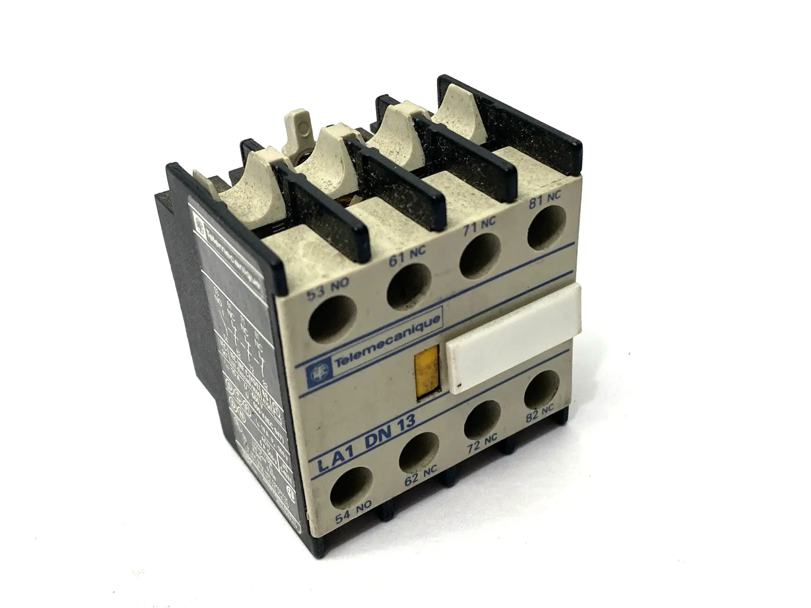 USED TELEMECANIQUE AUXILIARY CONTACT BLOCK 10A