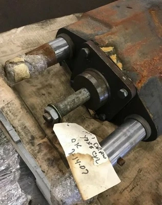 Qty 2 Hydraulic Draw Yoke Cylinder Assemblies Double Cylinder Hydraulic