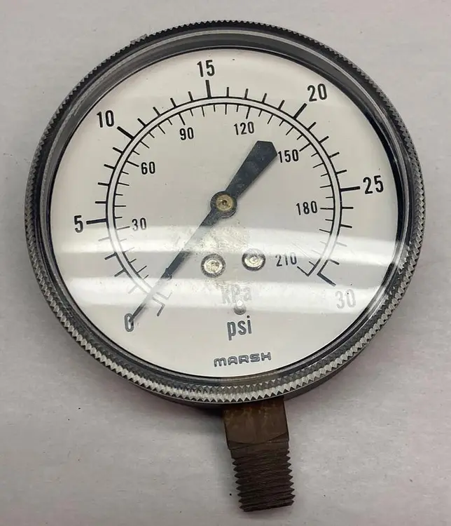Used MARSH 0-30 Universal Pressure Meters Ohio US | Surplus Asset Holdings #1249511