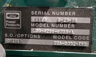 USED CUMMINS ONAN 20ES L25850B
