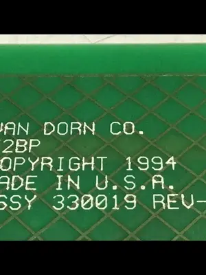 USED VAN DORN PC330-019 330-019