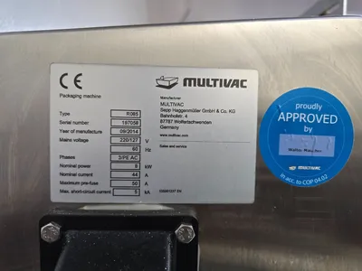 USED 2014 MULTIVAC R085