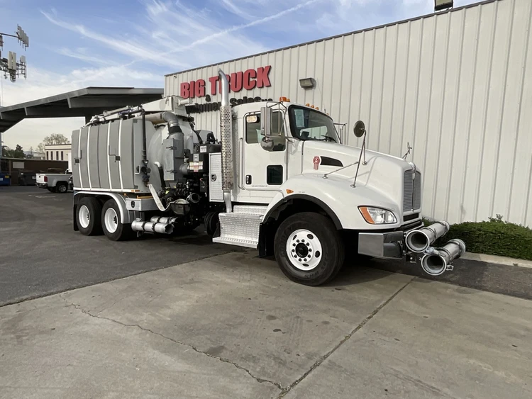 Used 2015 KENWORTH T4 Septic/Sewer/Vacuum Trucks California US | Big Truck & Equipment #1412193