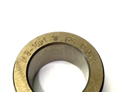 USED LMT FETTE THREAD ROLLING DIE HEAD INSERTS M8-10X1 1K HS TYPE 1, LOT OF 3