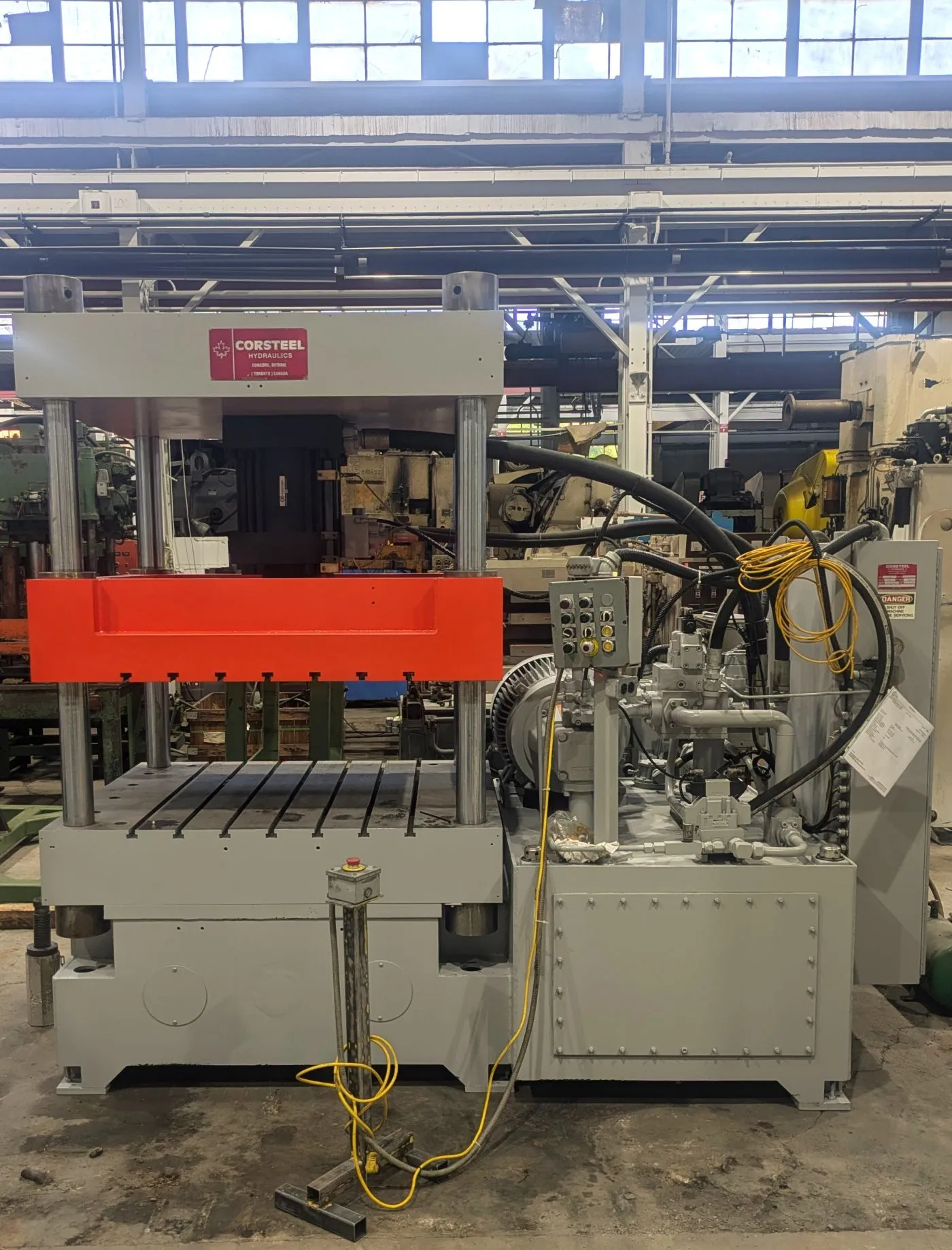 USED 2002 CORSTEEL CORSTEEL 4P.52X80 PRESS