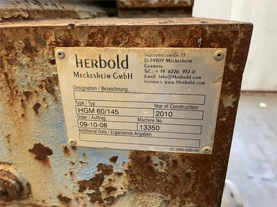 USED HERBOLD HGM60/145