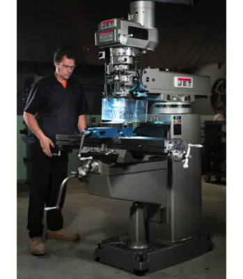 New | in-Stock JET JTM-1050/ACU-R Vertical Mills Illinois US | Olympus Machinery Group #1350928
