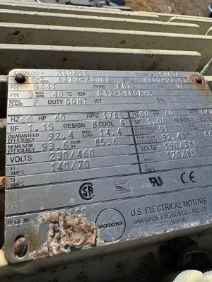 USED 2000 INGERSOLL RAND PHE-NL