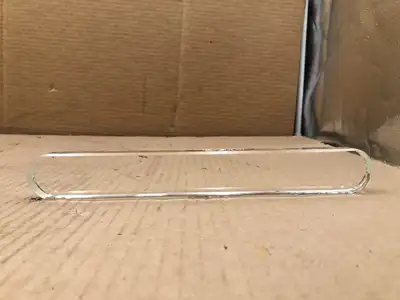 ILMADUR High Pressure Clear Flat Gauge / Sight Glass 250x34x17.5mm -NIB