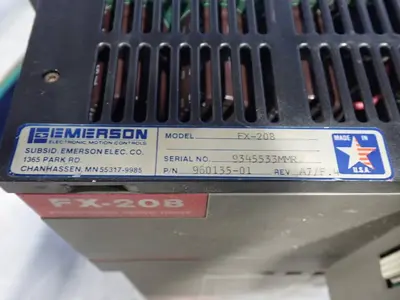 USED EMERSON FX208