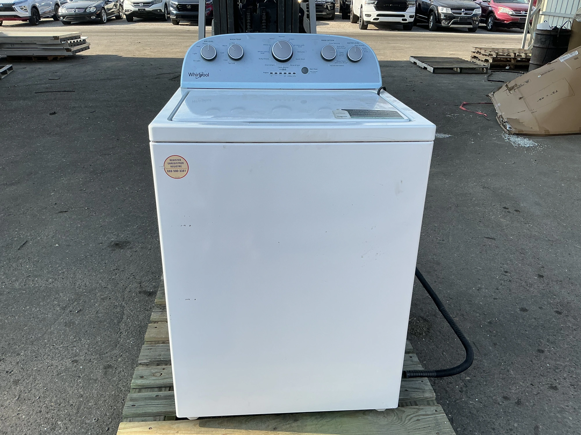 Used WHIRLPOOL WTW4955HW3 Washers Michigan US | Miedema Asset Management Group #1761043
