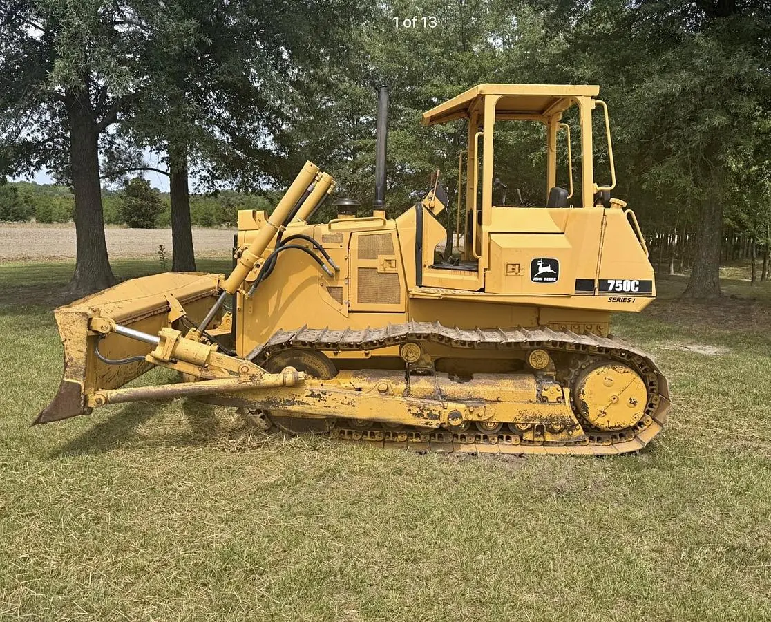 Used 1996 JOHN DEERE 750C Crawler Dozers Virginia US | GF Equip Sales #1280637