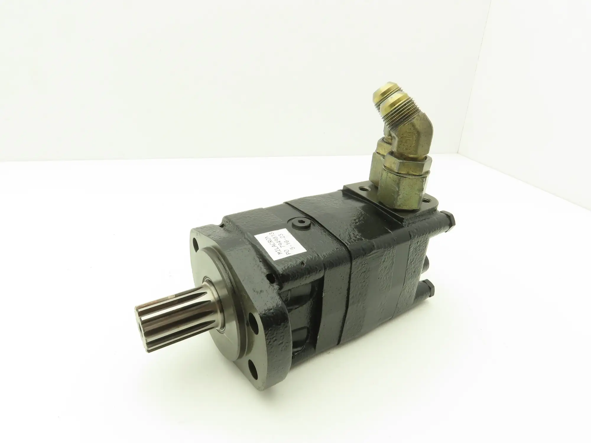 M+S MLHSYF250GJ4-04PS/D Hydraulic Motor 250cm³  4-Bolt Flange Spline Shaft