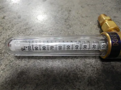 Harris 55-2 N2/AIR Heavy Duty Air or Nitrogen Single Stage Flowmeter New NIB