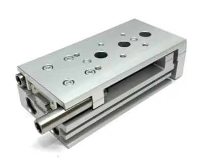 New | in-Stock Festo Pneumatic Mini Slide Cylinder 10mm Bore 50mm Stroke 8085120 Pneumatic Cylinders Michigan US | Maverick Industrial Sales #1390608
