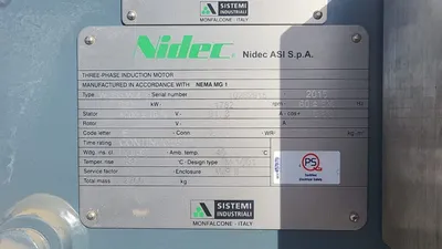 NEW NIDEC 700 HP