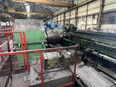 Used SAMUEL PLATT BRIGHT BAR DRAWING, STRAIGHTENING & SAWING LINE (14722) Draw Benches Connecticut US | Machinery International LLC #1557867