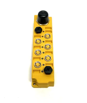USED TURCK PASSIVE JUNCTION BOX 8-PORT X M8 3-PIN, U0943-62