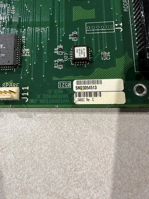 HAAS 65-3400C LCD VIDEO/FLOPPY INTERFACE BOA