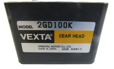 NEW VEXTA 2GD100K GEARHEAD