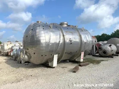 Used 11,360 Gallon Kunshan Bexcelle 316L Stainless Steel Pressure Vessel – Full Vacuum, 45 PSI