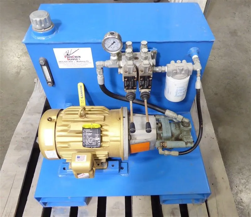 ProChem Supply 20 Gallon Portable Reservoir Assembly Used