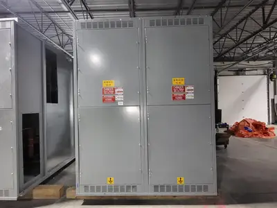 25kV 1200A 3ph Switchgear Unit w/ (2) Power Vac Breaker VB1 27.0-16-0