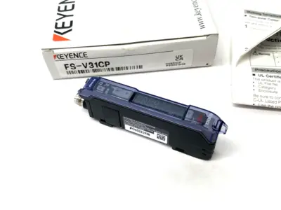 USED KEYENCE FIBER AMPLIFIER MAIN UNIT, M8 CONNECTOR TYPE