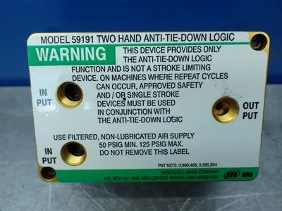 New | in-Stock INGERSOLL RAND 59191 Industrial Controls Ohio US | HGR 24 #1020217