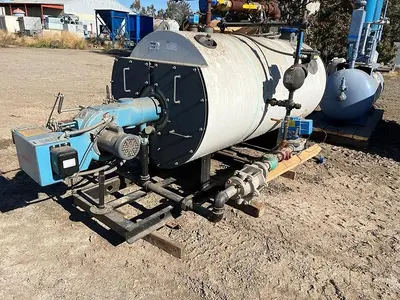 Boiler, 20 HP, Lattner, 30 PSI, Gas-Fired #C744904