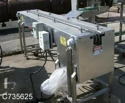 Conveyor, Chainbelt, 3.5" x 7'10", S/st, Pacific Conv #C735625