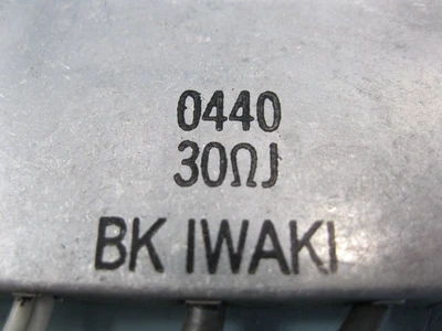 Fanuc 0440 Discharge Resistor 30 Ohms J L14