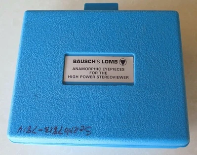BAUSCH & LOMB Anamorphic EyePieces For The High Power Stereoviewer