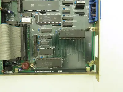 Okuma E4809-045-091-E Main Printed Circuit Board & 3 Memory Cards 1911-1522-E48