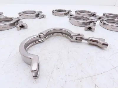 2" Tri-Clamp Sanitary 304 Stainless Wing Nut  Lot of 10