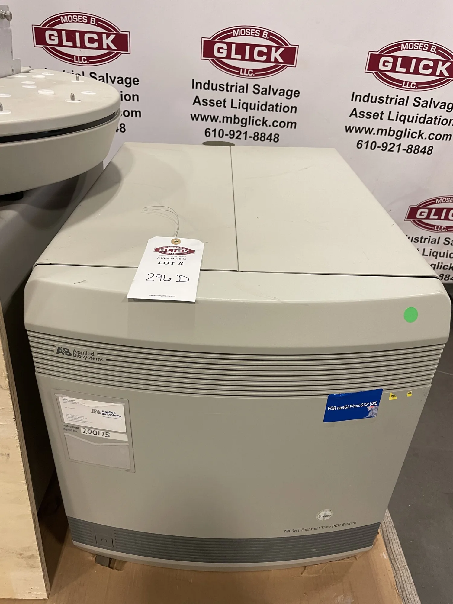 APPLIED BIOSYSTEMS ABI 7900HT PCR SYSTEM