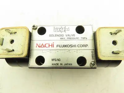 Nachi SLD-G01-E3X-C1-G30 Solenoid Operated Hydraulic Directional Valve 110V