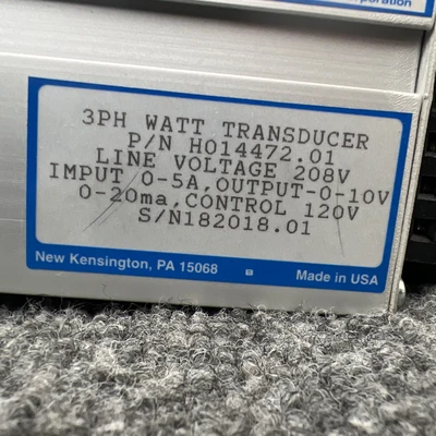 New | in-Stock Halmar Robicon H014472.01 Transducers California US | Davliegogo LLC #1706881
