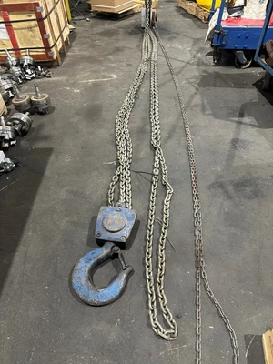 CM HURRICANE 10TON CHAIN HOIST - MANUAL