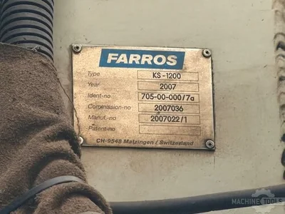 Used FARROS BSA600 - KS1200 Dished & Flanged End Spinning Presses NL | Mach 4 Metal #1550263
