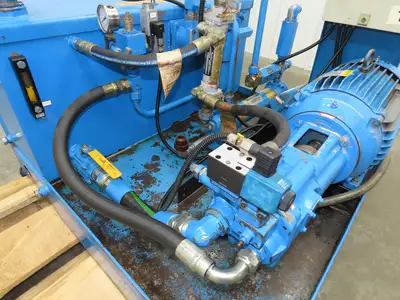 Eaton Vickers Hydraulic Power Unit 45 Gallon 19 GPM 3000PSI 20Hp 230/460V 3Ph